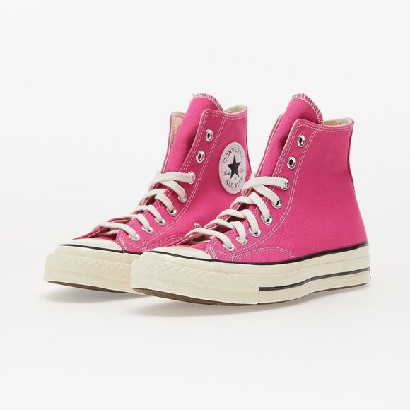 Unisex (6.5Men)(8.5women's) Converse Chuck 70 Hi Unisex Casual Trainers in Pink - Picture 8 of 8